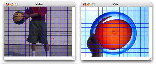 Cyclops grid and hotspot 'zones'